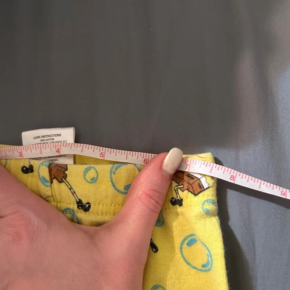 Yellow SpongeBob Pajama Pants